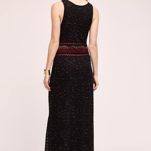 Anthropologie Cecelia Prado Designer Rowan Maxi Handmade Knit Sweater Dress XSP - Picture 11 of 11